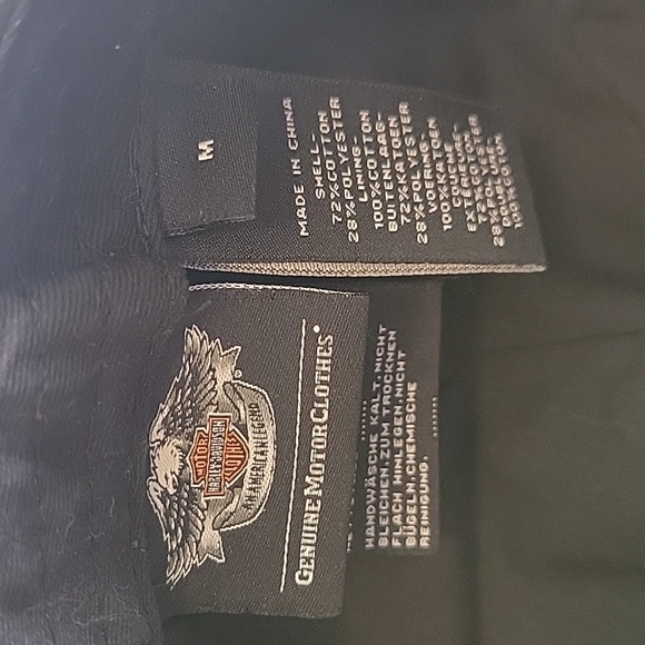 Harley Davidson Embroidered Denim Hat - Picture 4 of 4